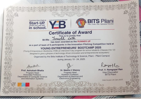 Young Entrepreneurship Bootcamp by BITS Pilani — photo 1 of 3