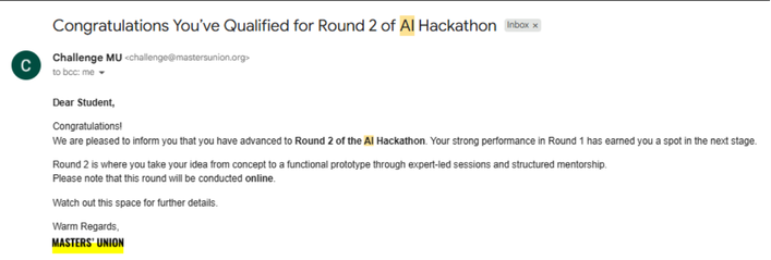 Master's Union – AI Hackathon — photo 1 of 2
