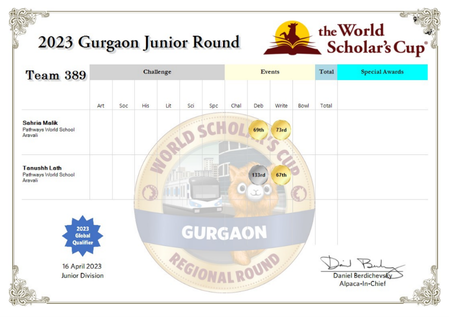 World Scholar's Cup — photo 3 of 3